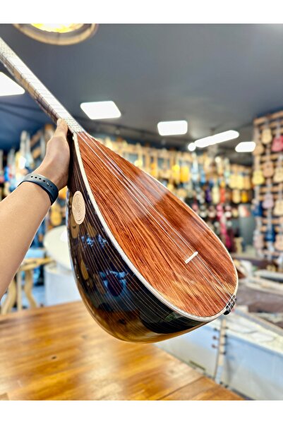 PENA MÜZİK Kısa Sap Üst Seri Tam Profesyonel Pelesenk Bağlama 41 Tekne