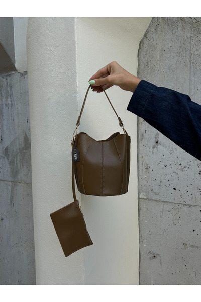 Night Lumia Model Yağ Yeşili Kadın El Ve Omuz Çantası