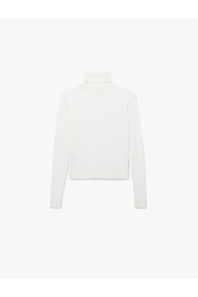 Koton Πλεκτό πουλόβερ με μακρυμάνικο ζιβάγκο