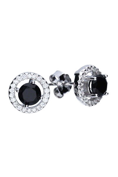 Silver berry S925 Cercei Urban Chic Black