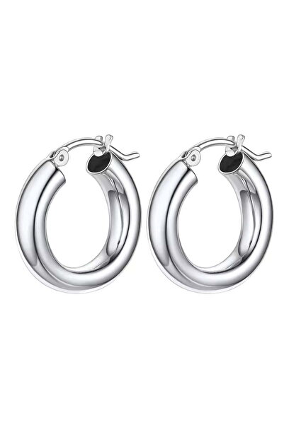 Silver berry S925 Boomer Earrings Silver