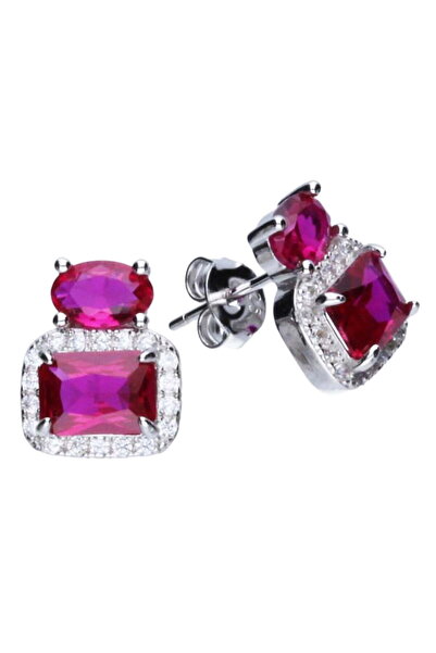 Silver berry S925 Velvet Elegance Earrings