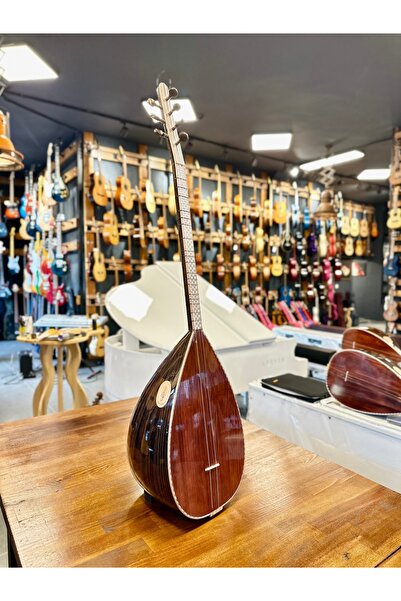 PENA MÜZİK Kısa Sap Üst Seri Tam Profesyonel Pelesenk Bağlama 41 Tekne
