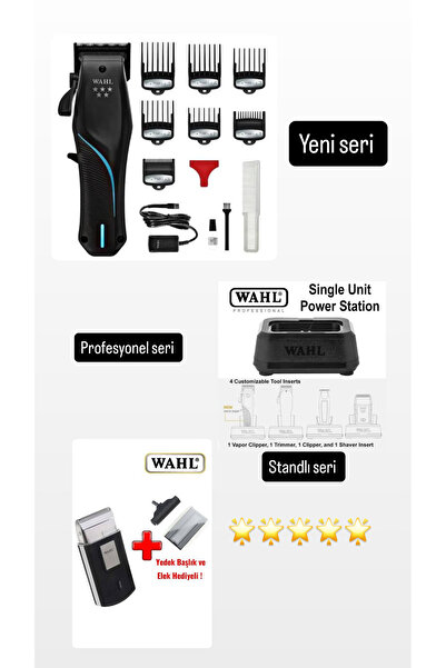 Wahl Vapor Combo Saç Sakal Kesim Makinesi
