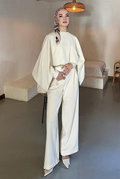 Modamorfo Cool Jumpsuit İnci