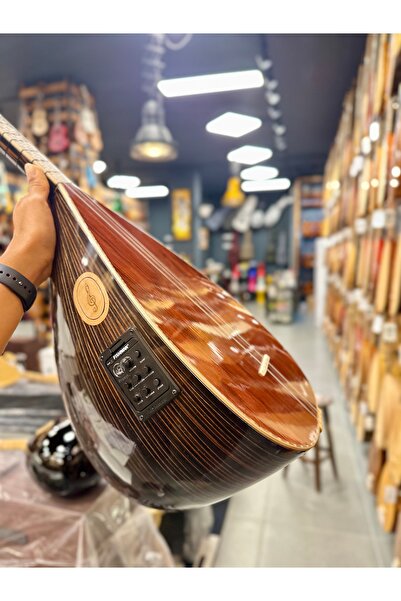 PENA MÜZİK Kısa Sap Üst Seri Tam Profesyonel Ekolayzerli Pelesenk Bağlama 41 ...