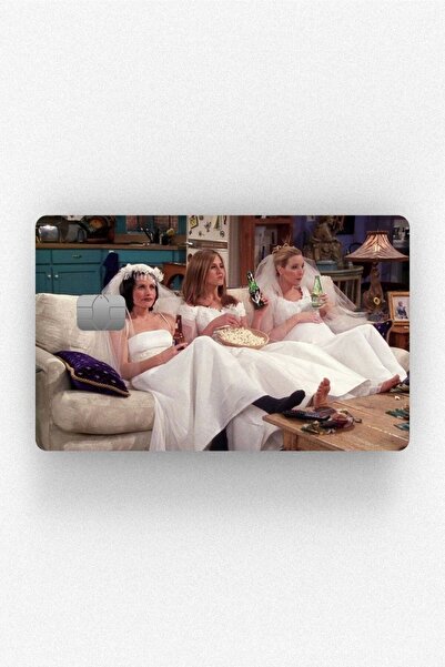 Hediyeni Al تصميم بطاقات بطابع فريندز - ملصقات تغطية لبطاقات الائتمان والنقاط...