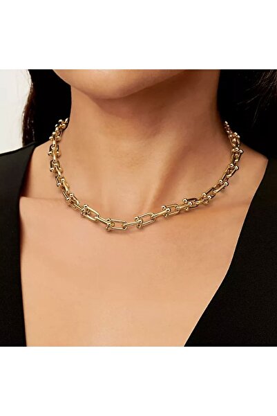 Atelier by Ece قلادة تيفاني من الفولاذ المقاوم للتشويه