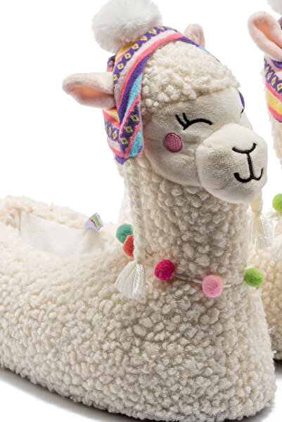 Twigy Lama Women's Animal Slippers White 36/41