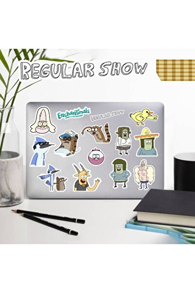 Hediyeni Al Regular Show Seri 1 Sticker Seti | Laptop Ajanda Notebook Tablet ...