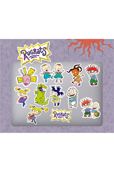 Hediyeni Al مجموعة ملصقات روجراتس |   ملصق للكمبيوتر المحمول والدفتر والتابلت والهاتف ودفتر الملاحظات ومجلة البوليت