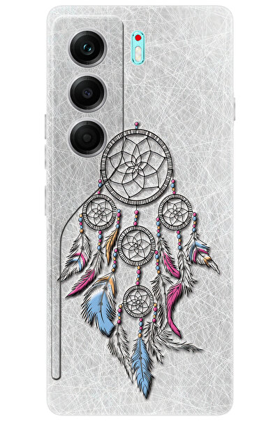 TECNO CAMON 40 PRO 5G (CM7) Uyumlu Kılıf Desen Baskılı Silikon Düş Kapanı STK:568 CP-4j5ml2t