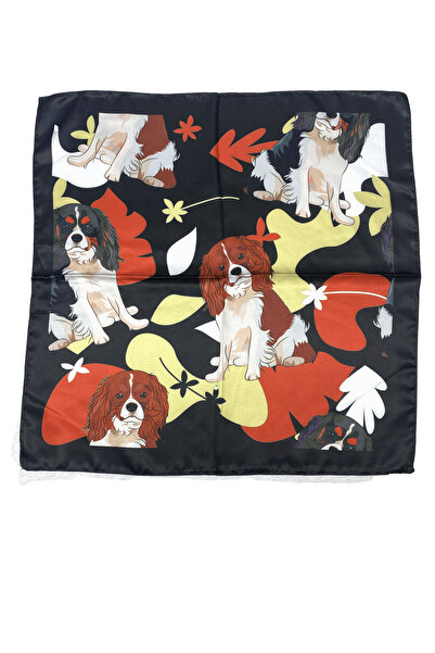 Sultan İpek وشاح / باندانا بنمط الكلب 52x52