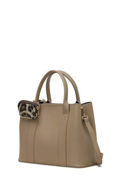 Butigo Γυναικεία τσάντα ώμου NTRL BZKLU KL 5PR Mink