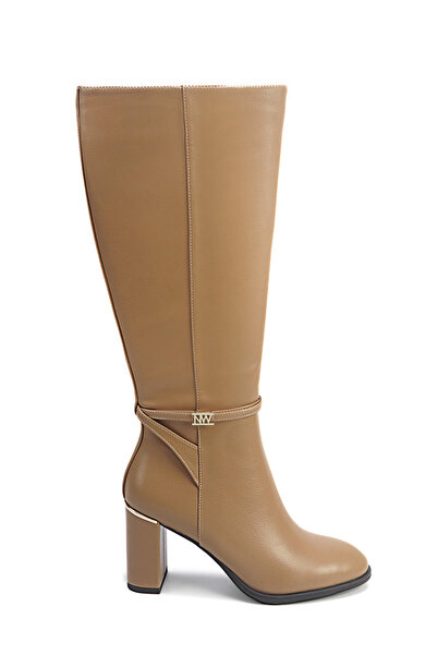 Nine West Ortens 5Pr Camel Women's Heeled Boots