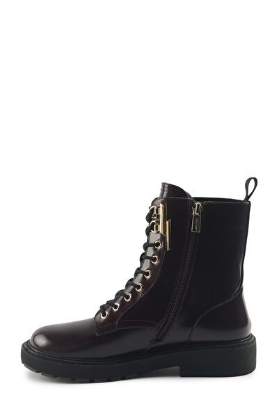 Nine West DESTA 5PR Bordo Kadın Düz Bot