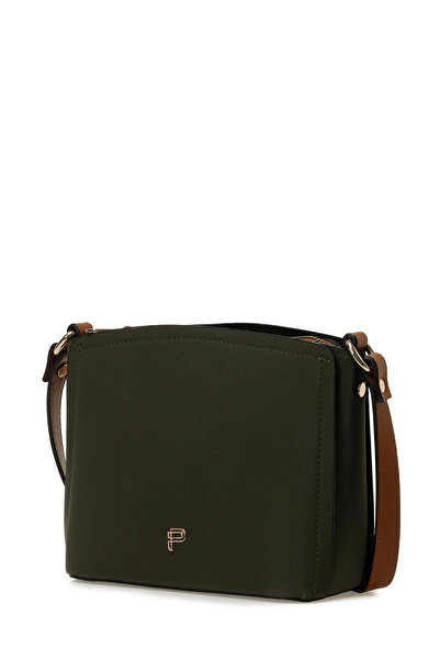 Polaris STN BSC CPRZ 5PR Haki Kadın Çapraz Çanta