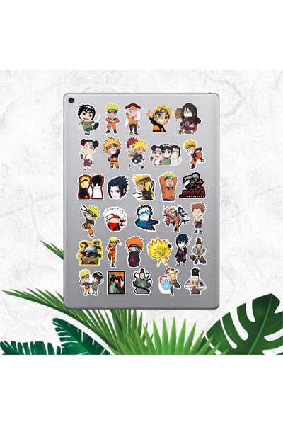 Hediyeni Al مجموعة ملصقات ناروتو مكونة من 31 قطعة |   ملصق للكمبيوتر المحمول والدفتر والتابلت والهاتف ودفتر الملاحظات ومجلة البوليت