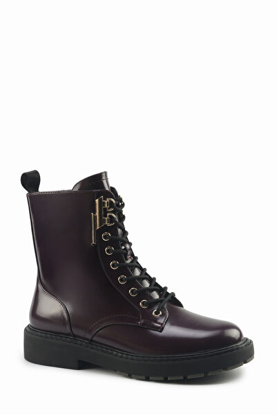 Nine West DESTA 5PR Bordo Kadın Düz Bot