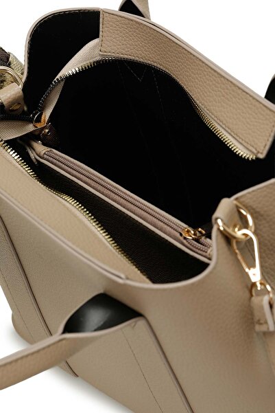 Butigo Γυναικεία τσάντα ώμου NTRL BZKLU KL 5PR Mink