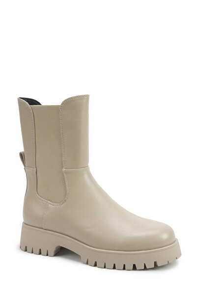 Nine West Graciela 5Pr Beige Women's Flat Boots