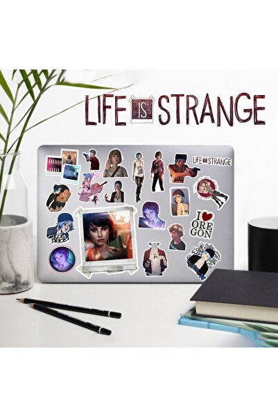 Hediyeni Al Life is Strange Sticker Seti | Laptop Ajanda Notebook Tablet Tele...