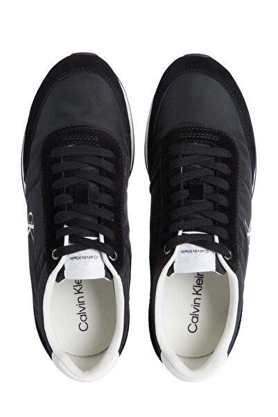 Calvin Klein RETRO RUNNER ESS MIX MAT Siyah Erkek Sneaker
