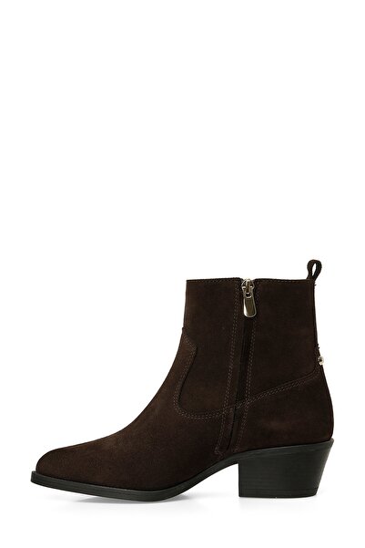 Nine West ZULLA 5PR Koyu Kahve Kadın Kovboy Bot