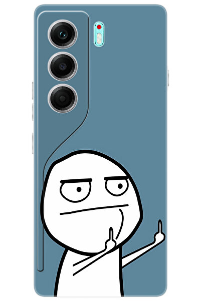 TECNO CAMON 40 PRO 5G (CM7) Uyumlu Kılıf Desen Baskılı Silikon Cute STK:1011 ...