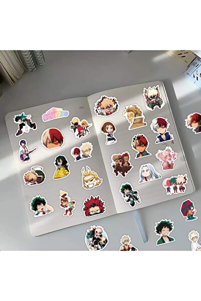 Hediyeni Al My Hero Academia Sticker Seti | Laptop Ajanda Notebook Tablet Tel...