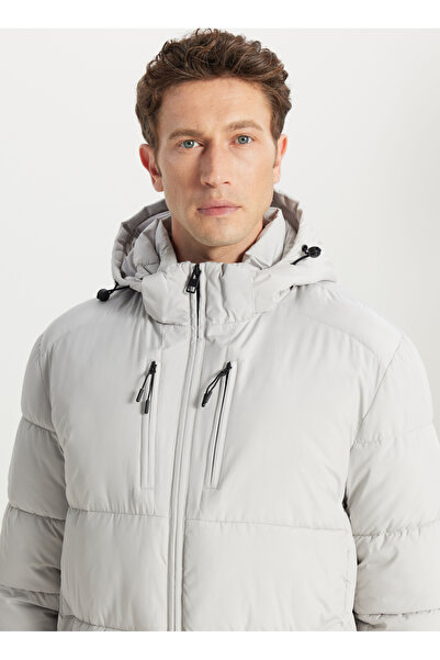 ALTINYILDIZ CLASSICS Açık Gri Erkek Mont ACE008261131_AGR