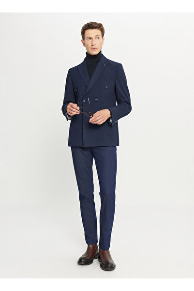 ALTINYILDIZ CLASSICS Slim Fit Lacivert Erkek Ceket ACE004261358_LAC