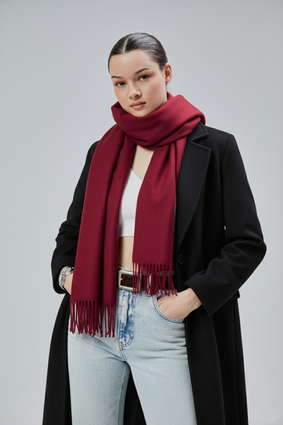 derikem Soft Textured Acrylic Basic Shawl