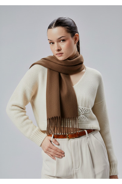derikem Soft Textured Acrylic Basic Shawl