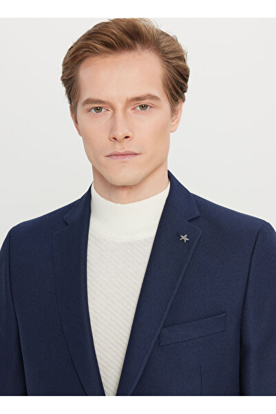 ALTINYILDIZ CLASSICS Slim Fit Lacivert Erkek Ceket ACE004261378_LAC