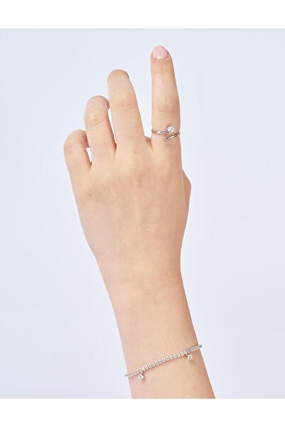 Kayra Double Band Ring Silver