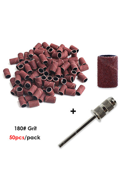 Choice6 ND280-180-50pcs 100/50pc أشرطة غطاء الصنفرة لآلة مانيكير كهربائية 180...