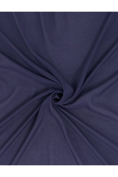 Kayra Viscose Scarf Navy Blue