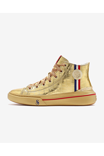 SKECHERS SNOOP ONE - GOLD MEDAL SNOOP Erkek Altın Sneakers 251990 GLD