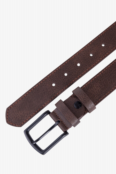 ALTINYILDIZ CLASSICS Men's Brown Patterned Casual Belt