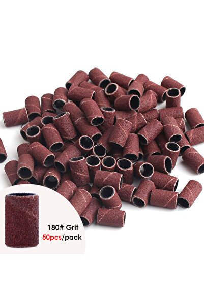 Choice7 180-50pcs 100/50pc Sanding Cap Bands For Electric Manicure Machine 18...