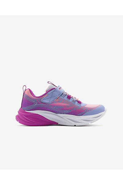 SKECHERS COSMIC GLOW Büyük Kız Çocuk Mor Işıklı Spor Ayakkabı 303712L LVMT