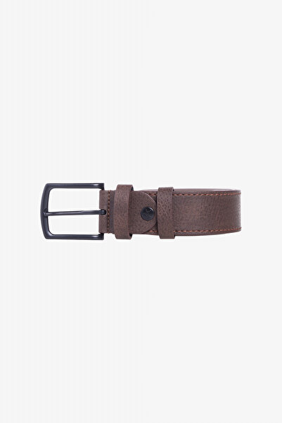 ALTINYILDIZ CLASSICS Men's Brown Patterned Casual Belt