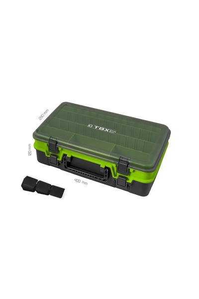 DELPHİN Cutie TBX EasyDuo 385-10P pentru accesorii de pescuit, 400x290x120mm