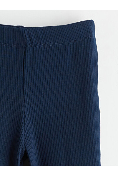 LC Waikiki Yeni Sezon Beli Lastikli İspanyol Paça Kız Çocuk Tayt