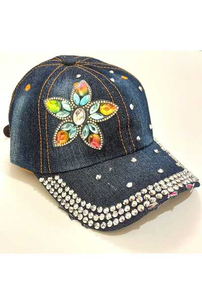 Monalisa Home Stylish Stone Detailed Women's Hat