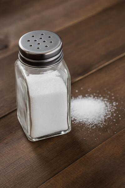 Depa Glass Salt Shaker Pepper Shaker 100 ml Transparent Tableware Seasoning Container