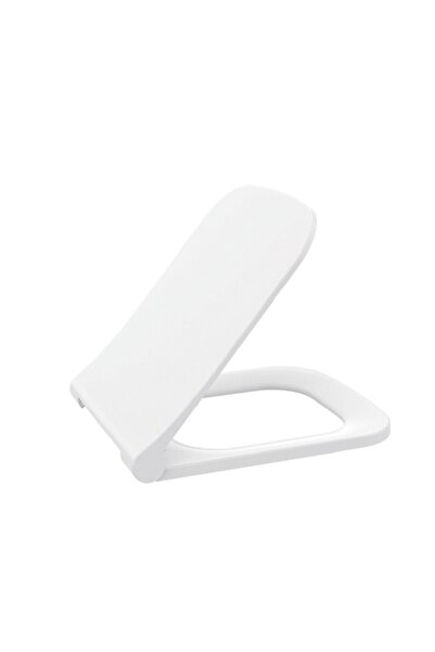 teknotrust Kare Model Thermoplast Klozet Kapağı, Beyaz, ECA, SEREL, VİTRA, KALE uyumlu