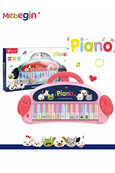 MEBEGIN لوحة مفاتيح بيانو للأطفال مع 13 مفتاحًا، لوحة مفاتيح موسيقية إبداعية،...