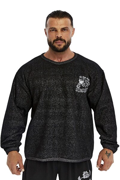 Big Sam Oversize Terry Cloth Sweater Winter Long Sleeve 4744